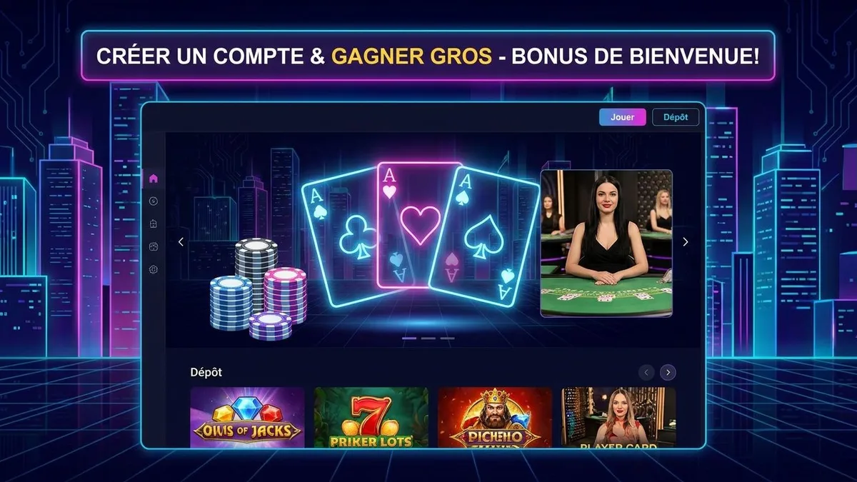 Inscription avec bonus
